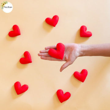 Felts Heart - (Set of 2)