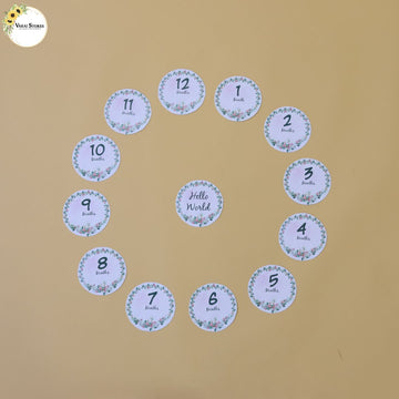 Milestone Card (Type 2) -(Set of 12pcs)