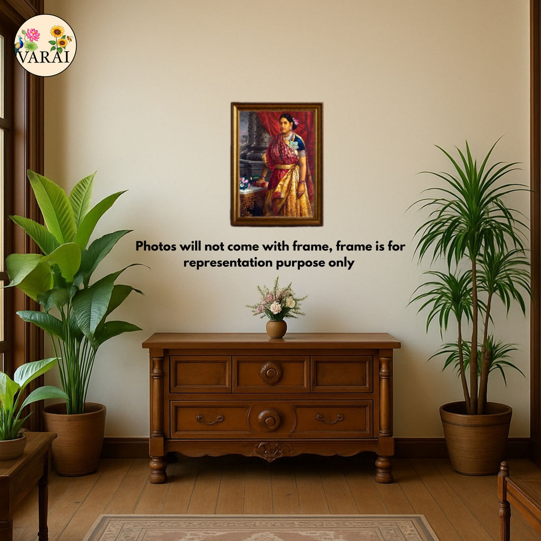 Raja Ravi Varma Painting Print - 01