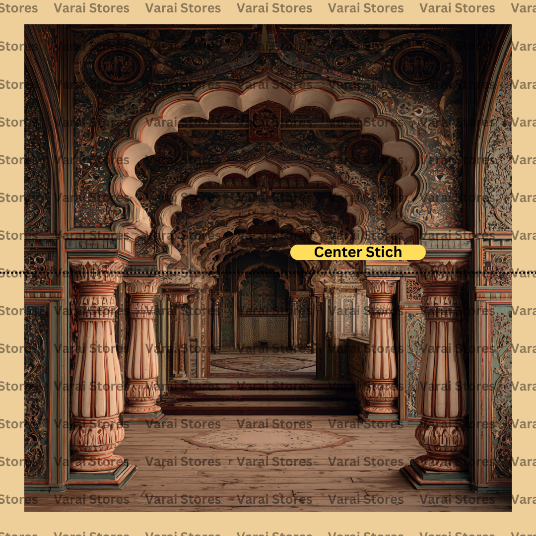 Temple Varanda - Fabric With Pole Pocket