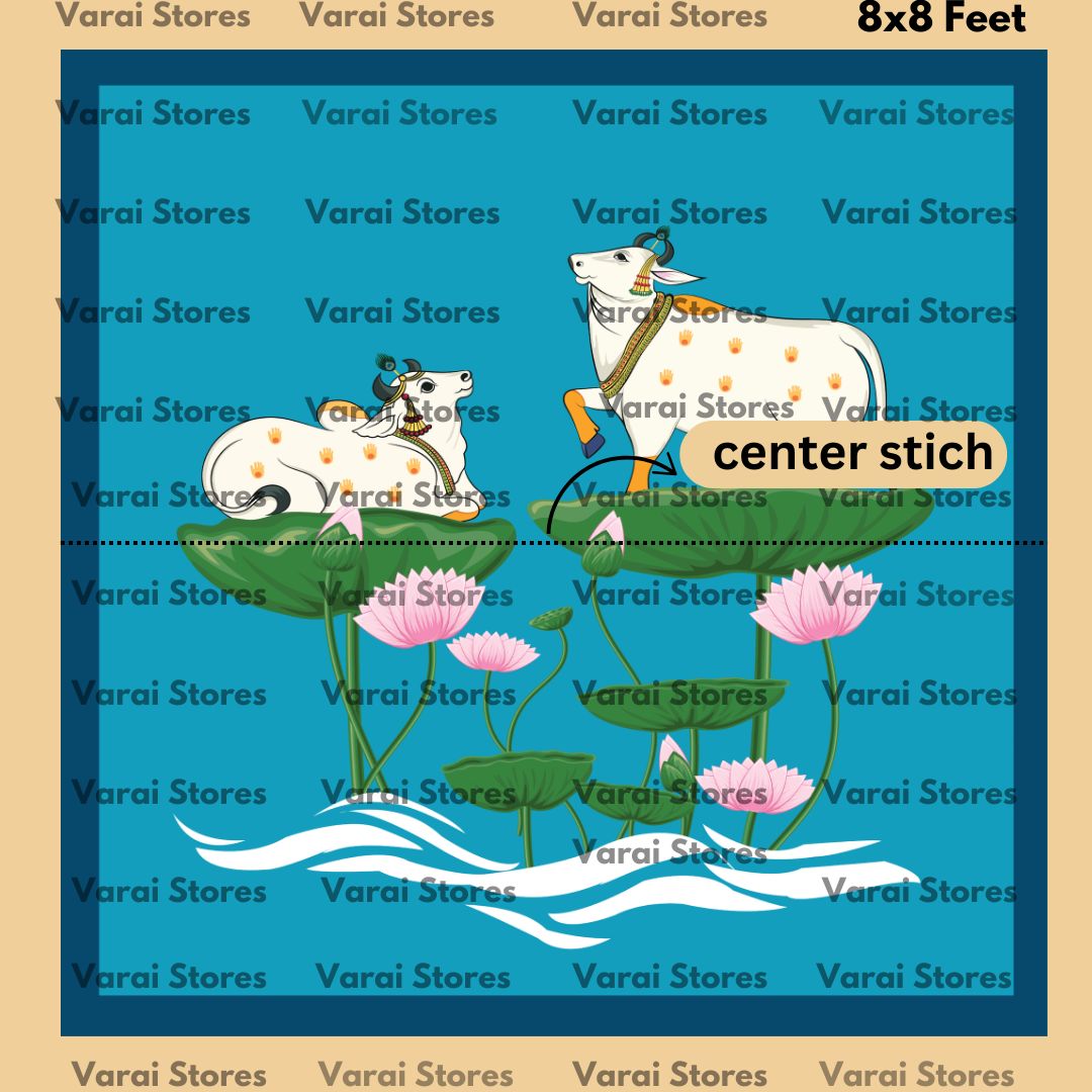 Cow Type -1  - Fabric With Pole Pocket