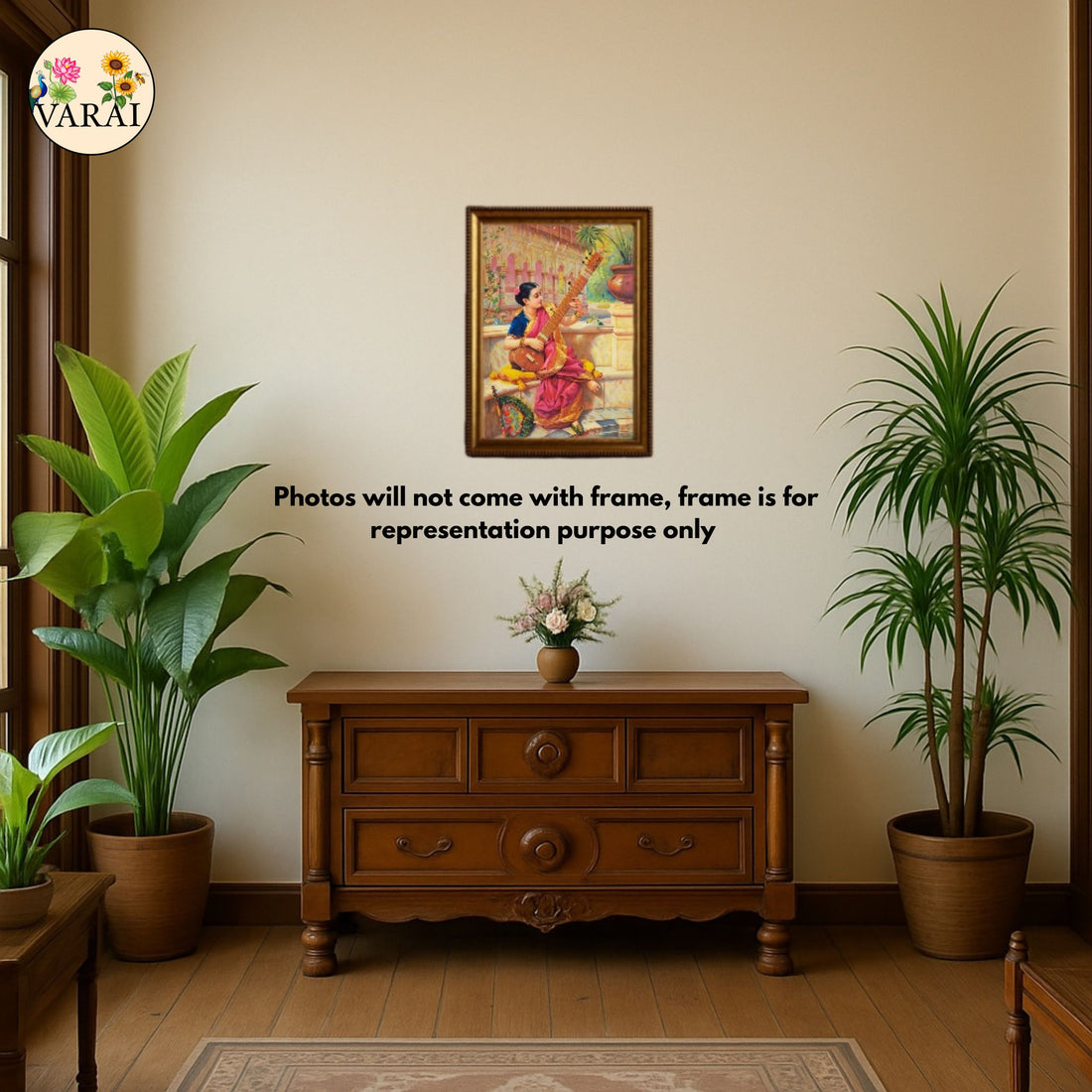 Raja Ravi Varma Painting Print - 08