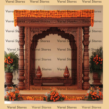 Nataraja Mandap - Fabric (8x8) Feet With Pole Pocket