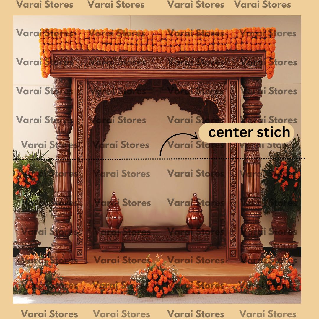Nataraja Mandap  - Fabric With Pole Pocket