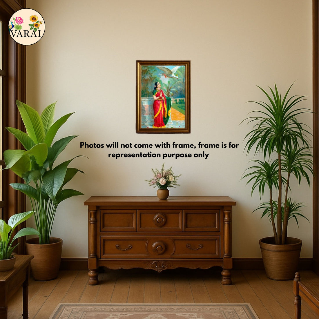 Raja Ravi Varma Painting Print - 09