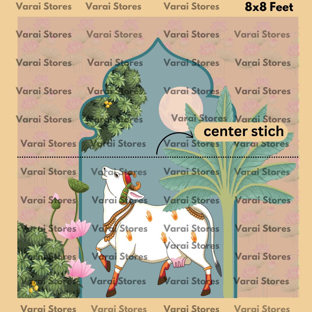 Cow Type 4 - Fabric With Pole Pocket