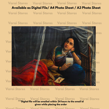 Raja Ravi Varma Painting Print - 14