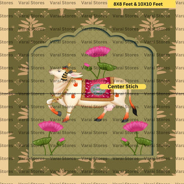 Pichwai Arch    -  Fabric With Pole Pocket