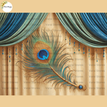 Hare Krishna - Baby Printed Backdrops - PREMIUM FABRIC