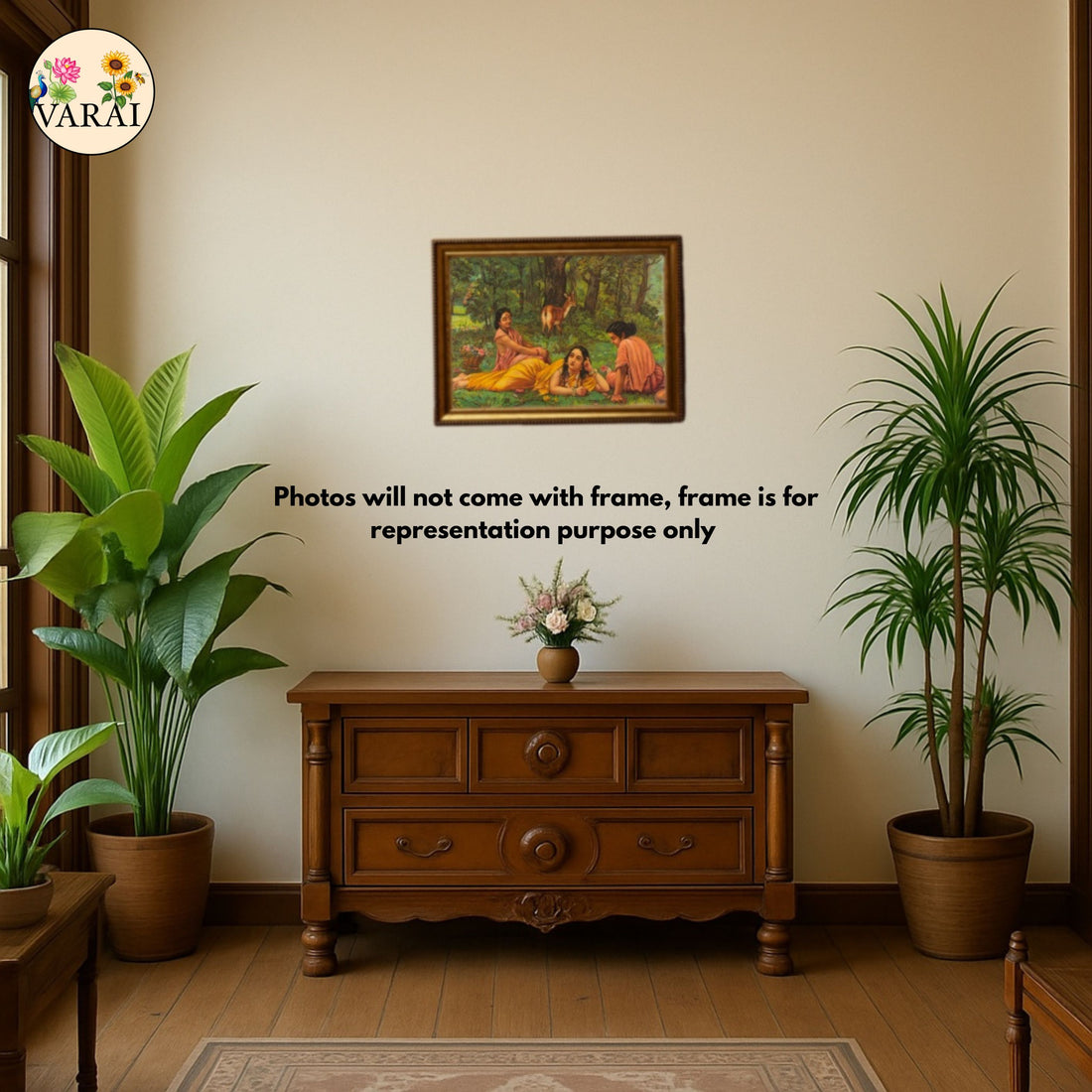 Raja Ravi Varma Painting Print - 15