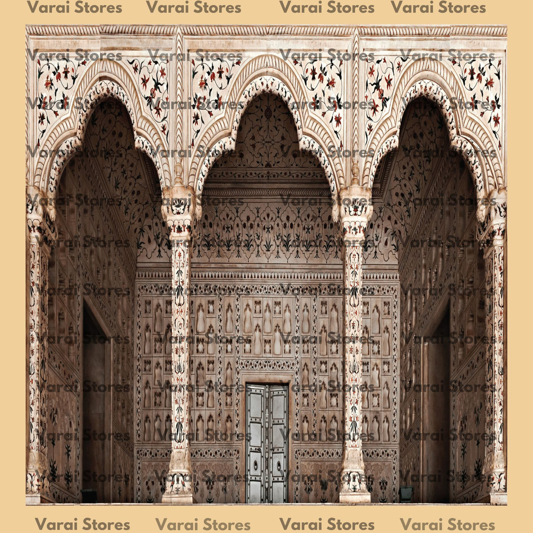 Stone Palace - Fabric With Pole Pocket