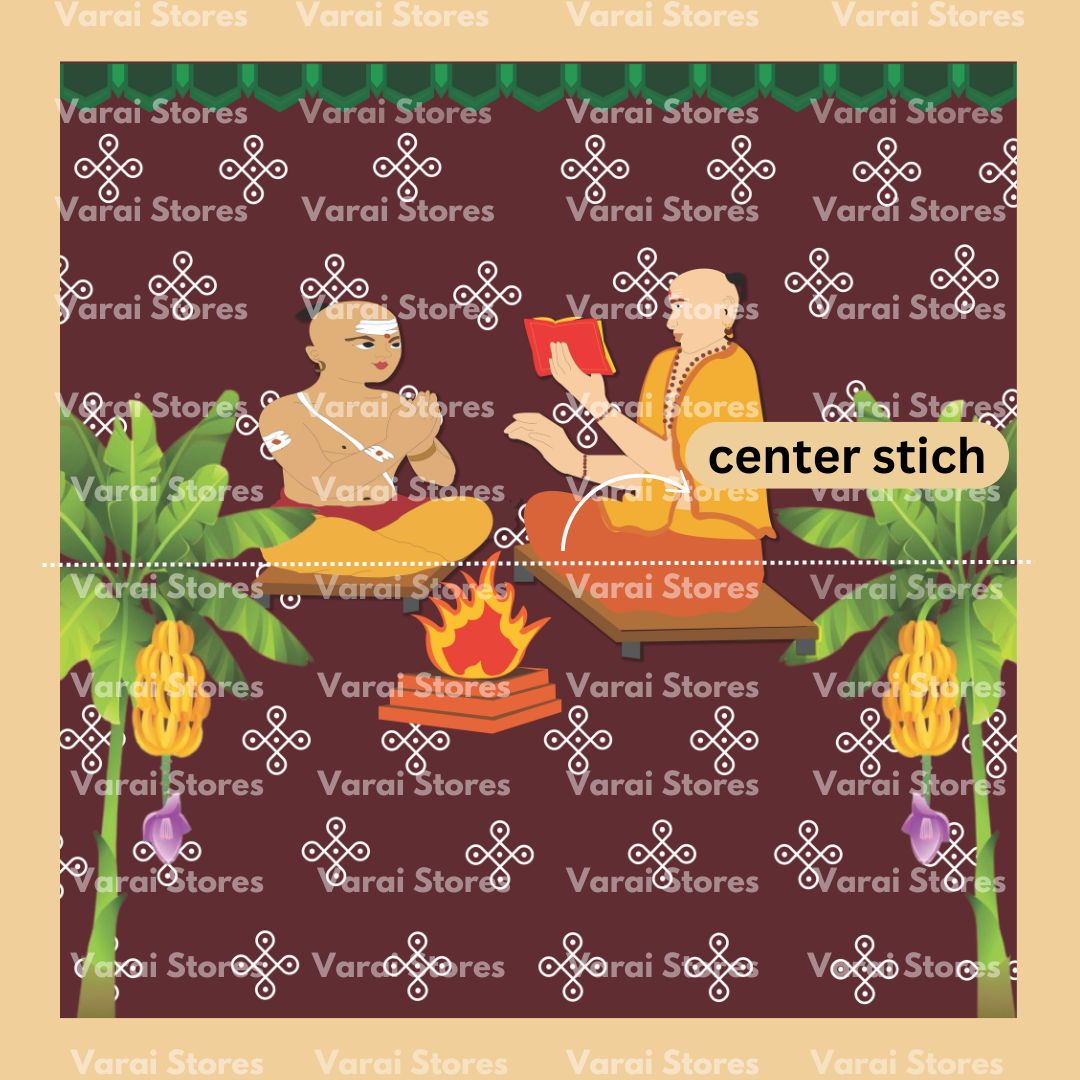 Upanayanam  - Fabric With Pole Pocket