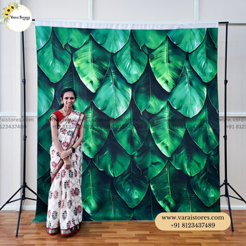 Banana Leaf - Fabric With Pole Pocket