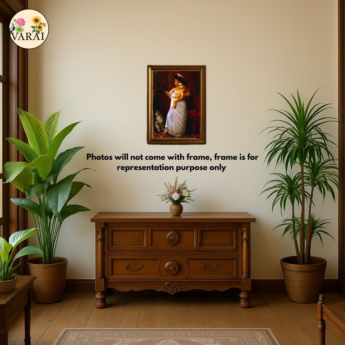 Raja Ravi Varma Painting Print - 04