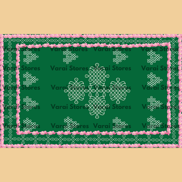 Kolam (Type 2) - Fabric (5x8) Feet Floordrop