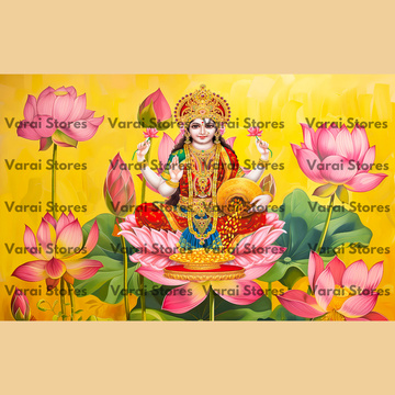 Mahalakshmi (Type 2) - Fabric (5x8) Feet