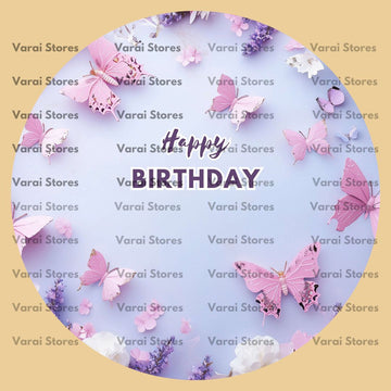 Circle Birthday Backdrop - 14