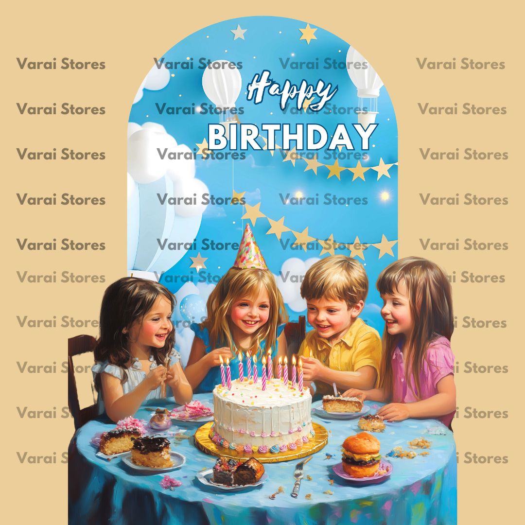 Arch Birthday Backdrop - 02