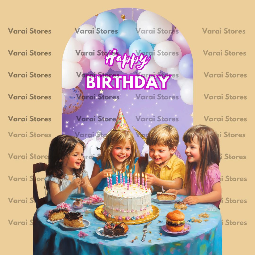 Arch Birthday Backdrop - 07