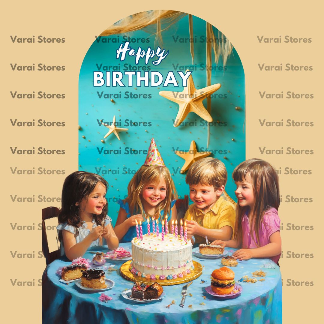 Arch Birthday Backdrop - 08