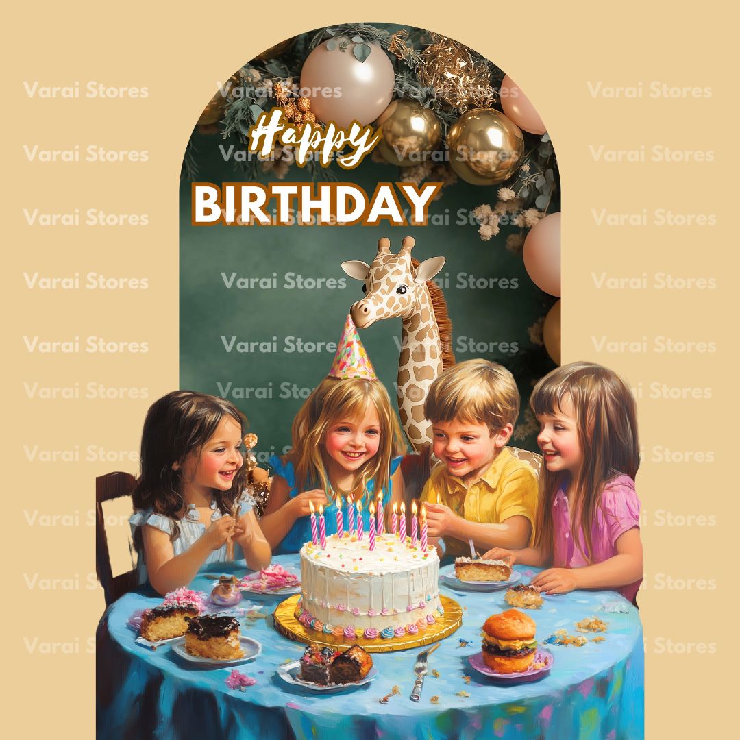 Arch Birthday Backdrop - 13