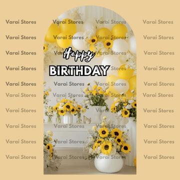Arch Birthday Backdrop - 03