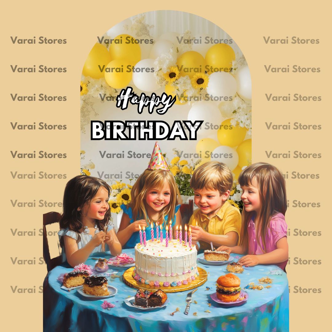 Arch Birthday Backdrop - 03