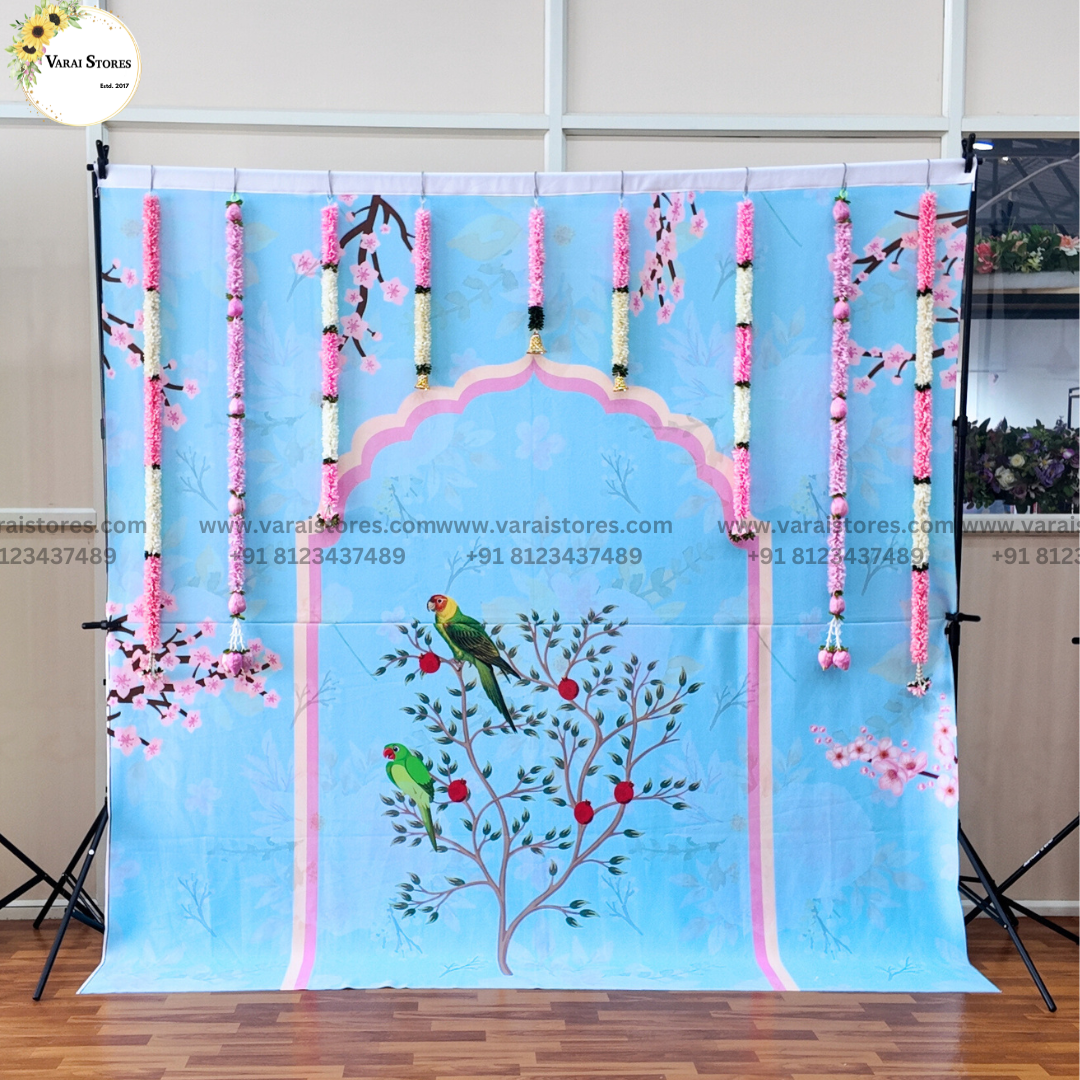 Decor Set With Flowers - 02  (Ready to Ship)