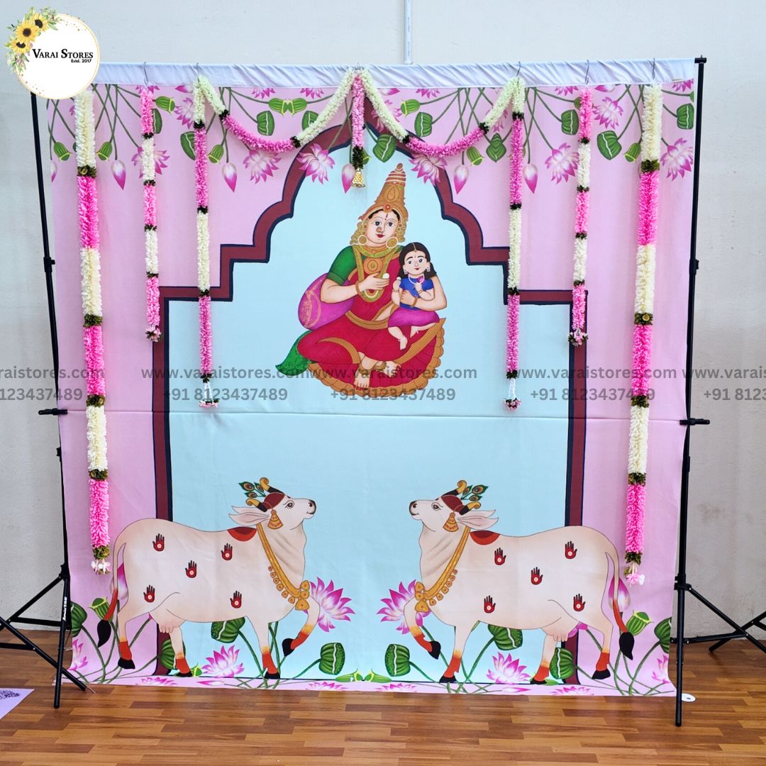 Decor Set With Flowers - 06  (Ready to Ship)