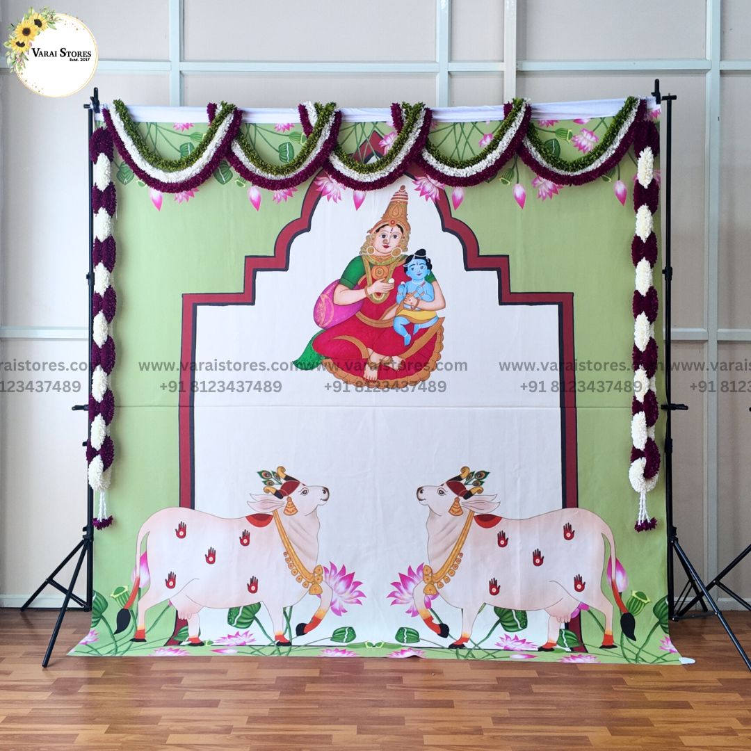 Decor Set With Flowers - 01  (Ready to Ship)