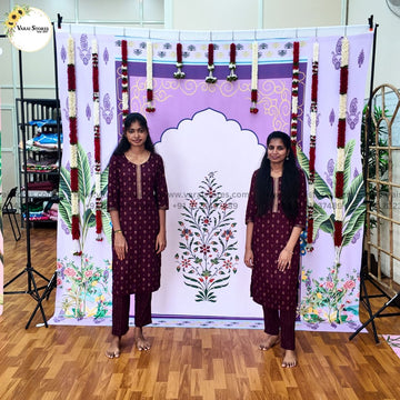 Decor Set With Flowers - 05  (Ready to Ship)