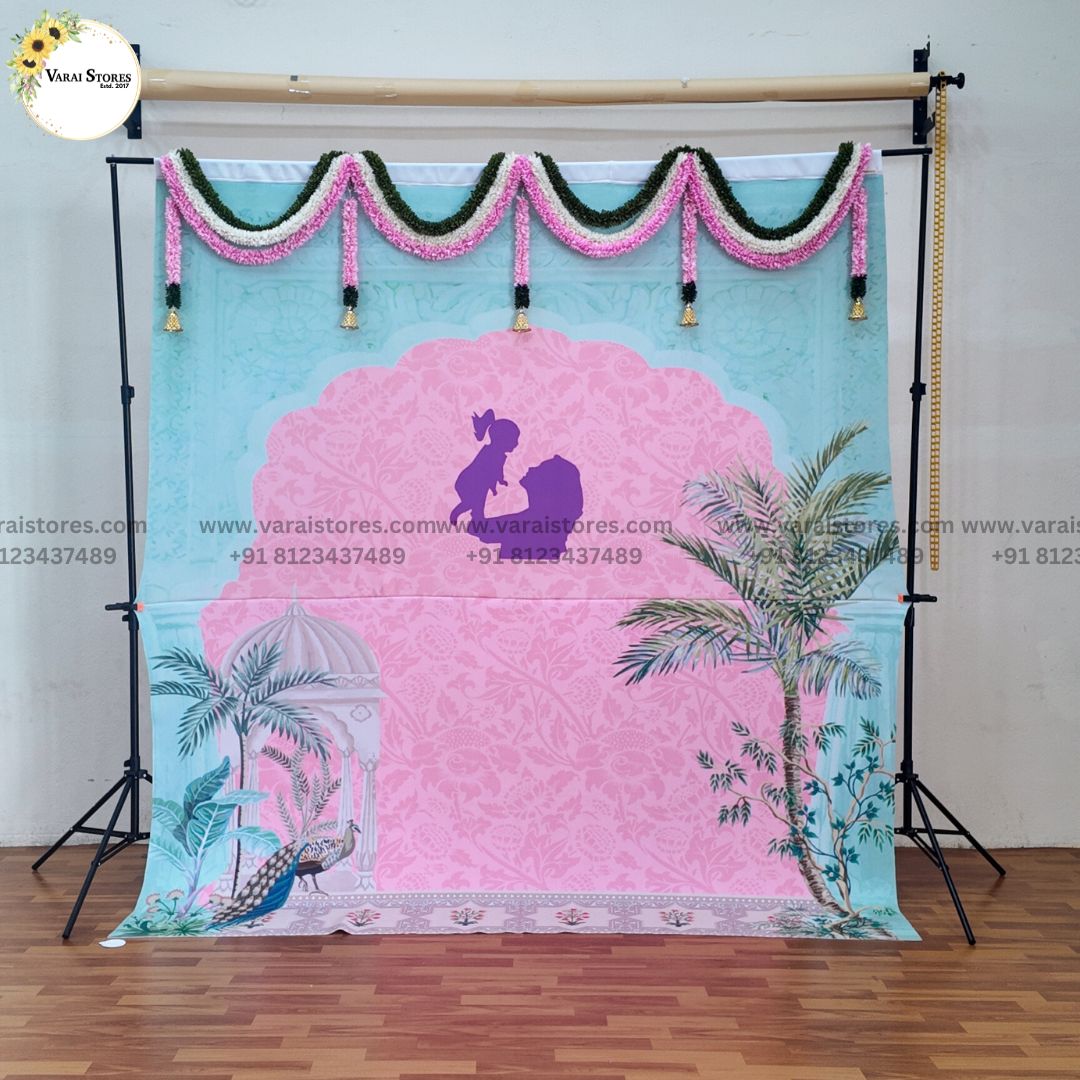 Decor Set With Flowers - 08  (Ready to Ship)