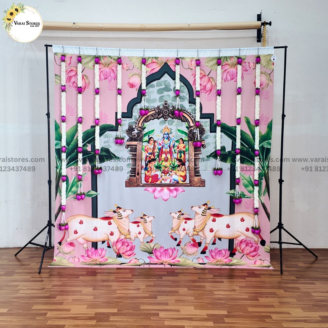 Decor Set With Flowers - 04  (Ready to Ship)