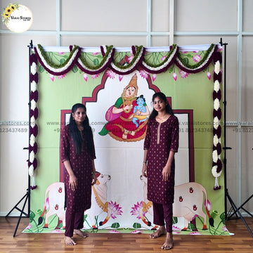 Decor Set With Flowers - 01  (Ready to Ship)