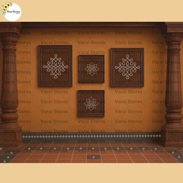 Kolam Wall - Baby Printed Backdrops - PREMIUM FABRIC