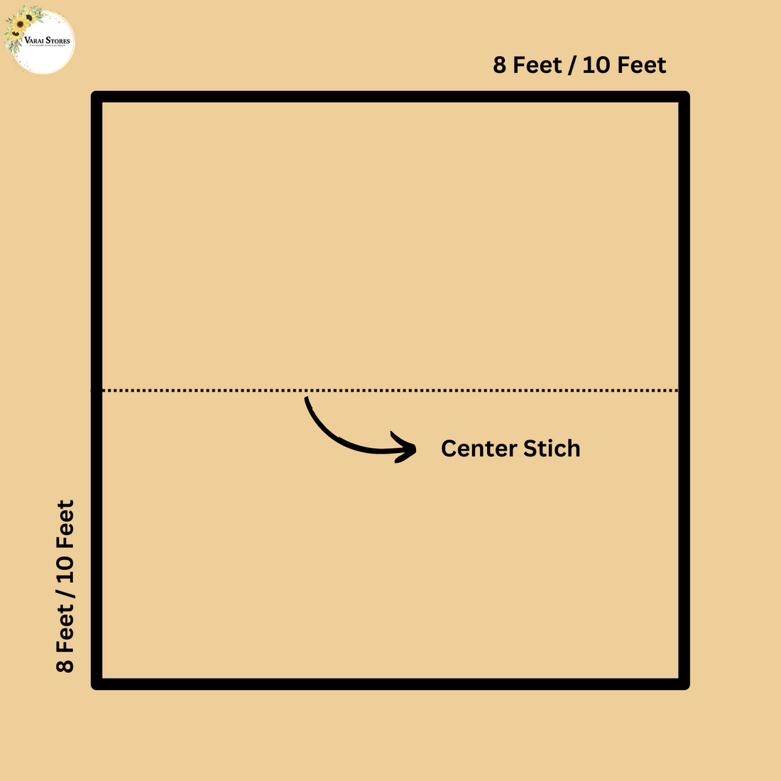 Krishna Lotus Peacock  - Fabric With Pole Pocket