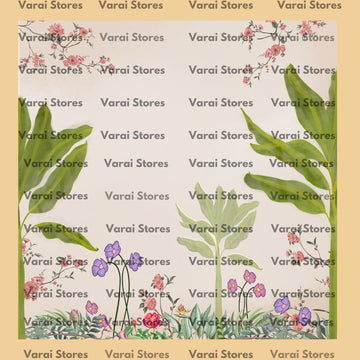 Decor Customised Backdrop - 106 (Whatsapp for placing order) Size: 8x8 Feet