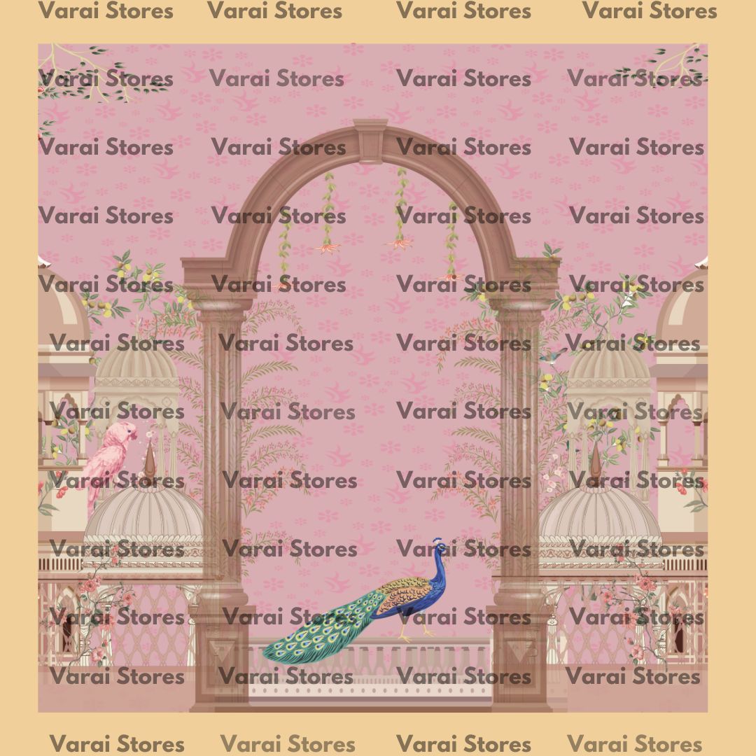 Vintage Arch - Fabric With Pole Pocket