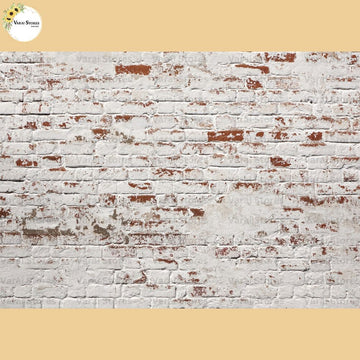 Brick Wall -  Baby Printed Backdrops - PREMIUM FABRIC