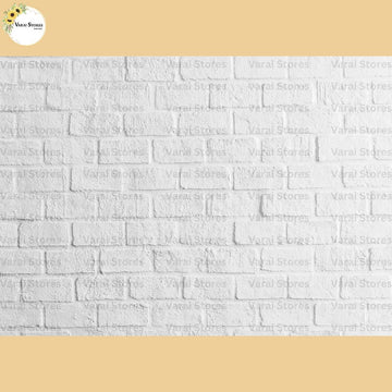 White Brick - Baby Printed Backdrops - PREMIUM FABRIC