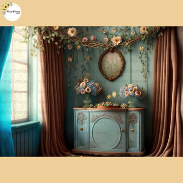 English Room -  Baby Printed Backdrops - PREMIUM FABRIC
