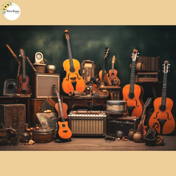 Musician - Baby Printed Backdrops - PREMIUM FABRIC