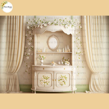 Cream Room -  Baby Printed Backdrops - PREMIUM FABRIC