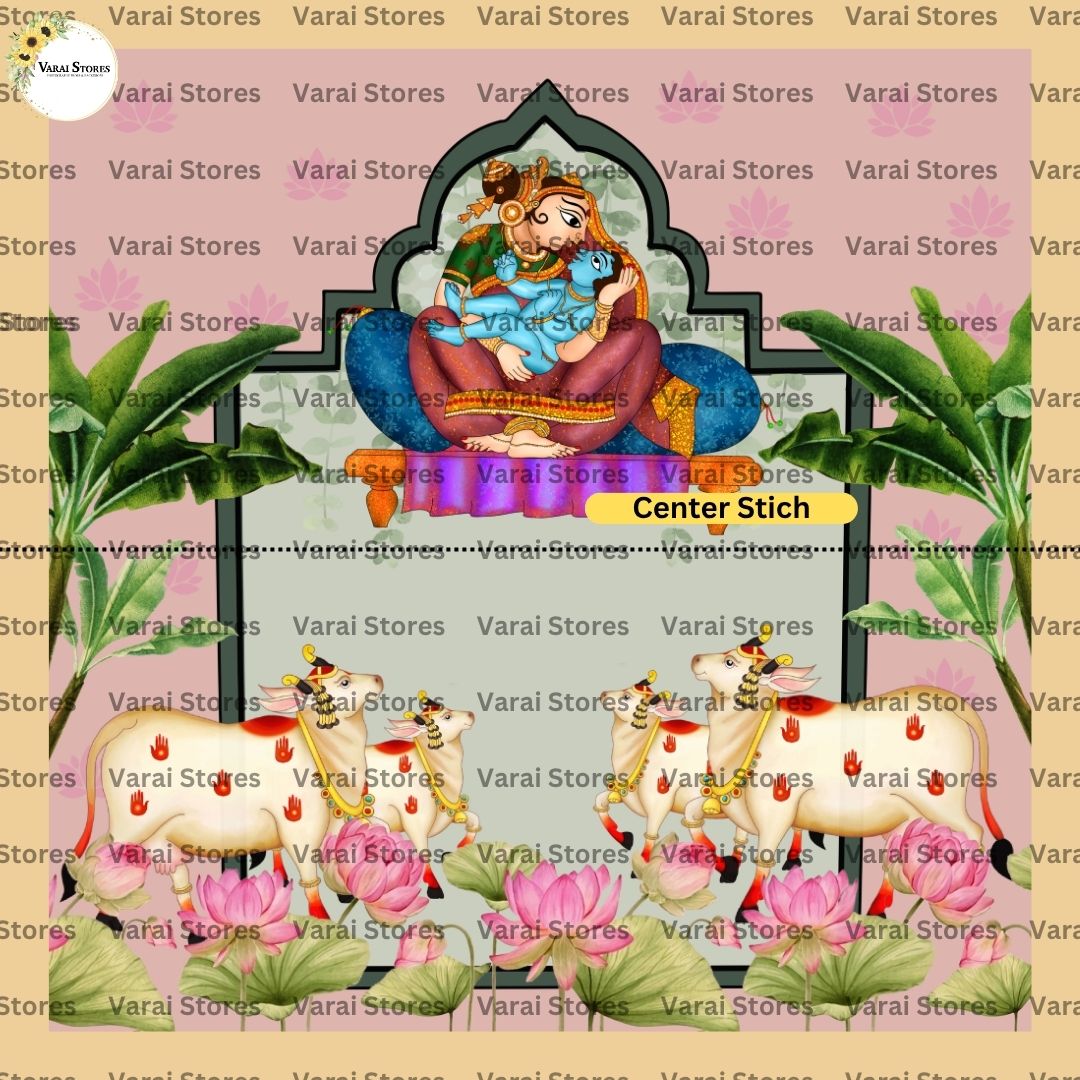 Yashoda's Love  - Fabric With Pole Pocket