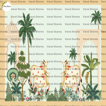 Kamdhenu  - Fabric With Pole Pocket