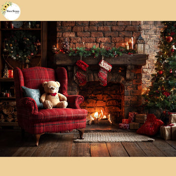 Miracle Christmas   - Baby Printed Backdrops - PREMIUM FABRIC