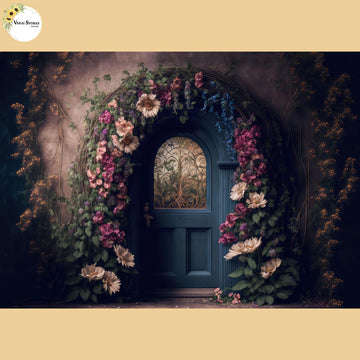 Creeper Door -  Baby Printed Backdrops - PREMIUM FABRIC