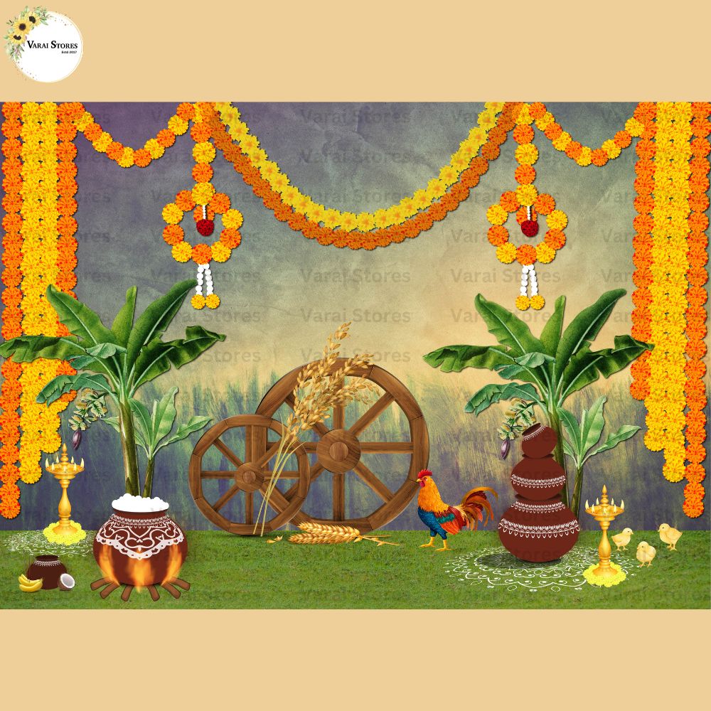 Traditional - Baby Printed Backdrops - PREMIUM FABRIC