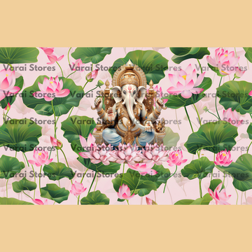 Ganesha (Type 5) - Fabric (5x8) Feet