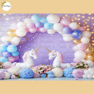 Unicorn Friends - Fabric (5x7) Feet